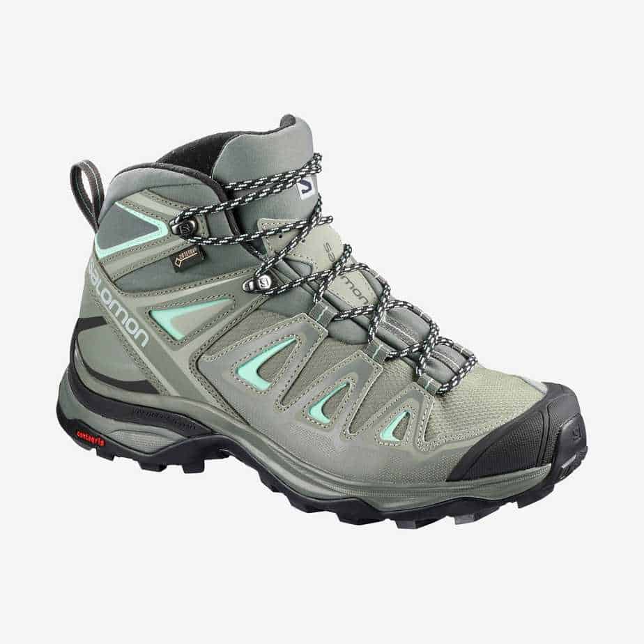Salomon X Ultra 3 Mid Gore-Tex grey boots