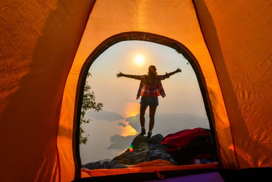 camper summer tent